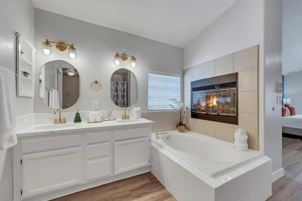 בית נופש לאס וגאס Newly Remodel 4Br With Gameroom And Free Heated Spa Great For Family